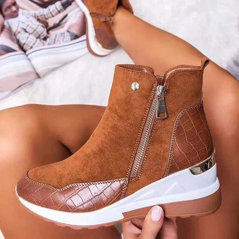 Bottines confortables et imperméables pour femmes