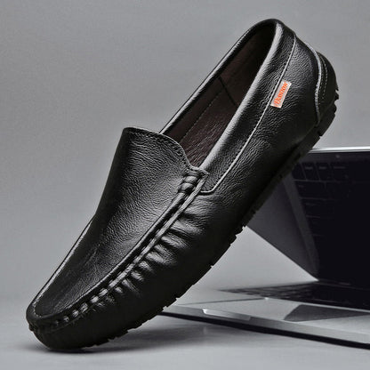 Alec | Mocassins en cuir design de style britannique