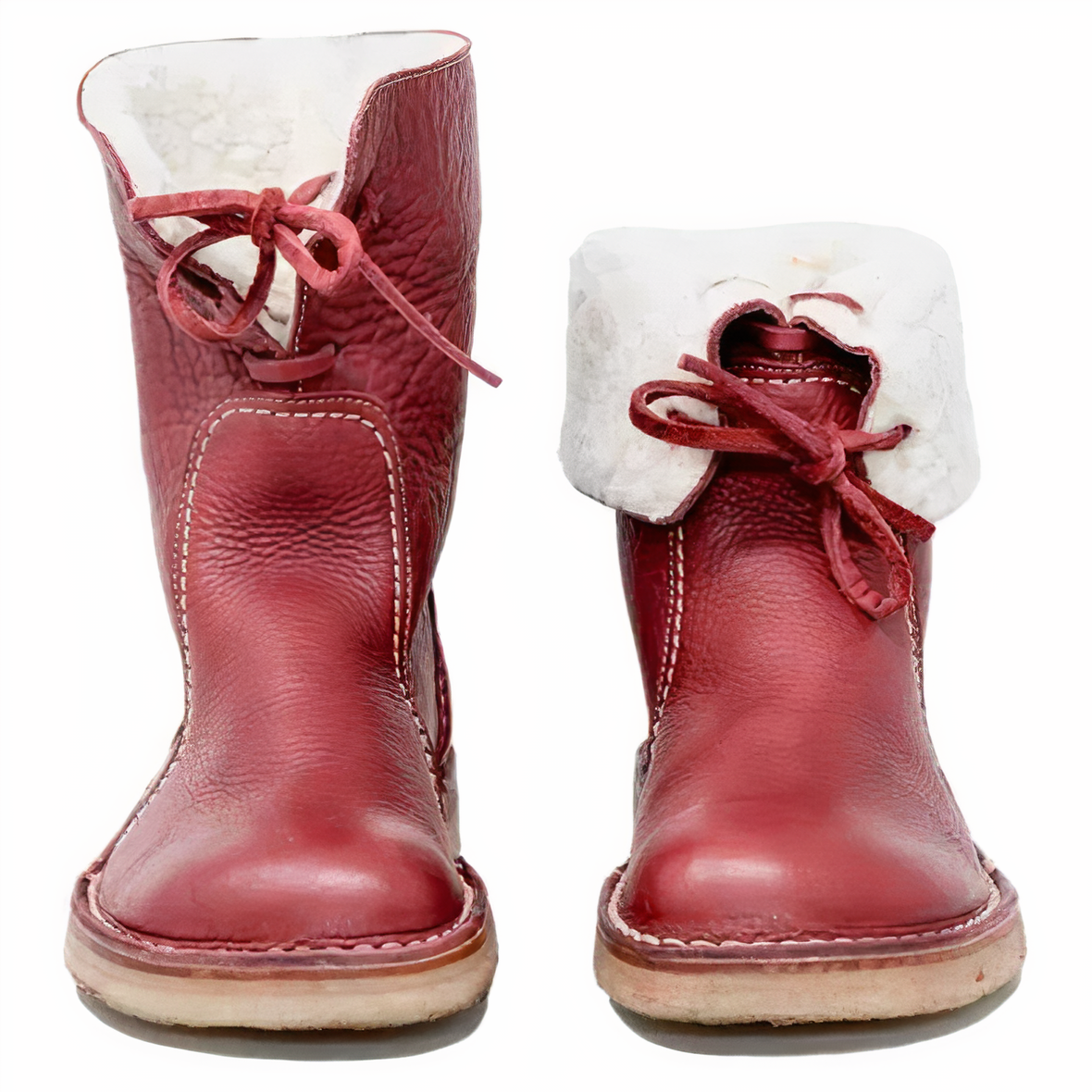 Bottes de neige en cuir - Andrea