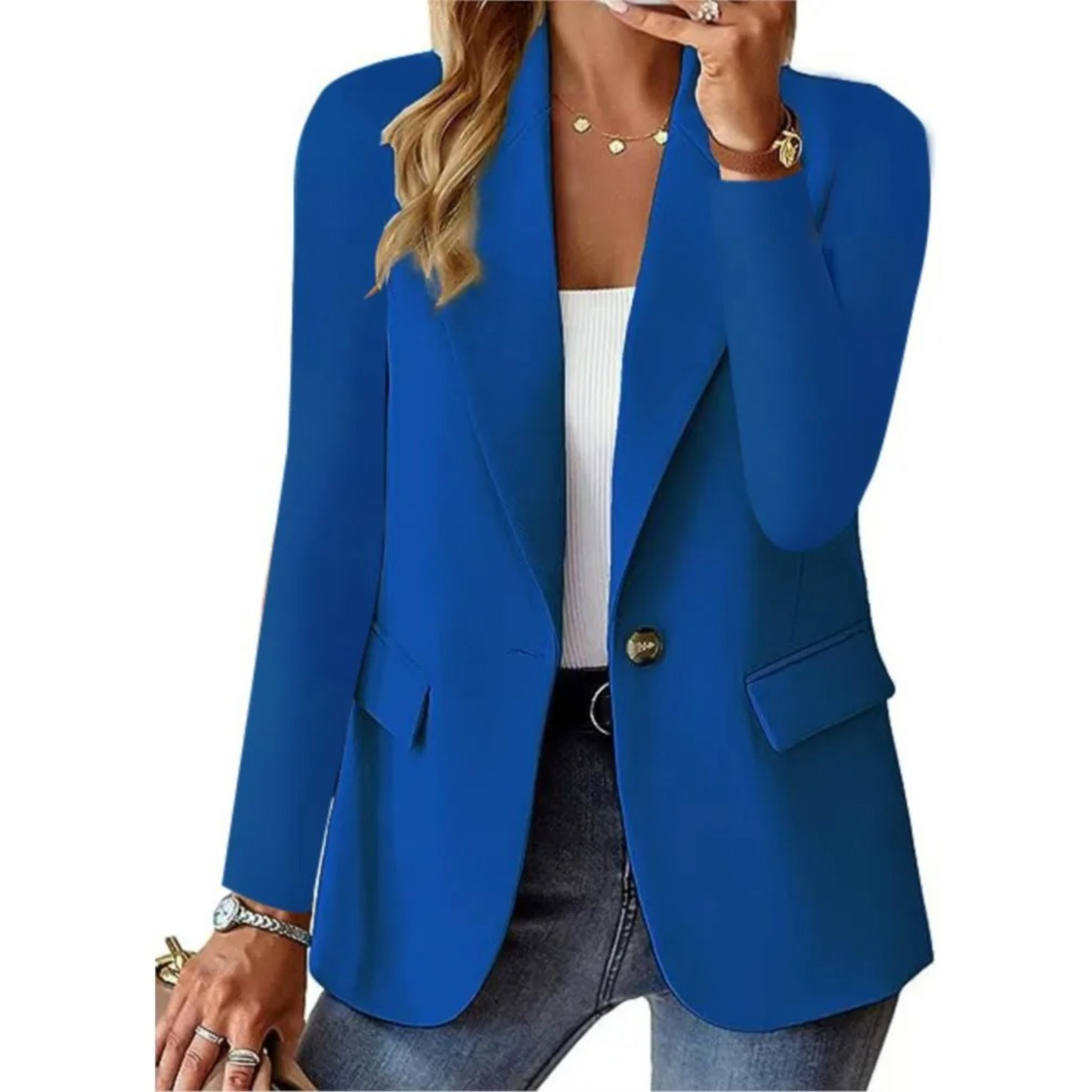 Zoé - Slim-Fit Blazer Moderne et Élégant