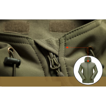 Veste militaire imperméable avec capuche - Dawson