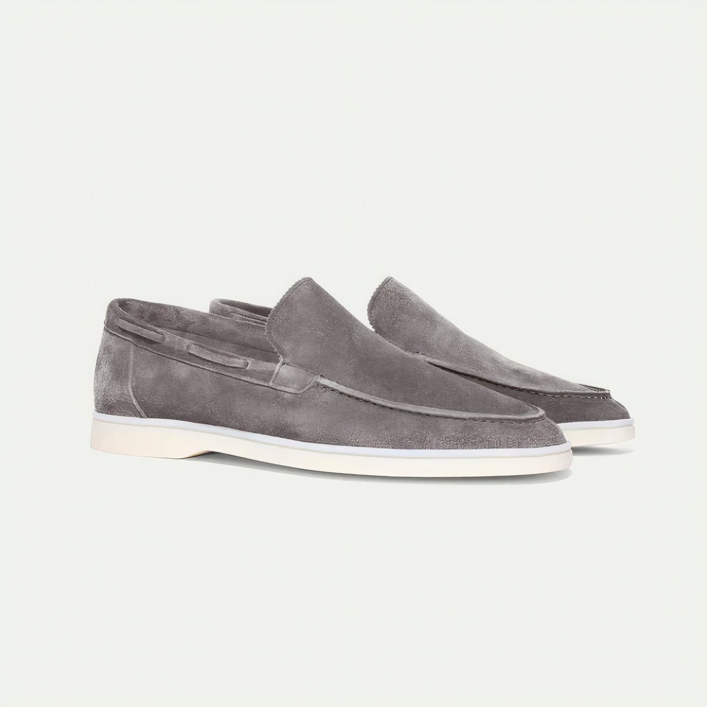 Mocassins classiques en daim pour hommes- Elmar