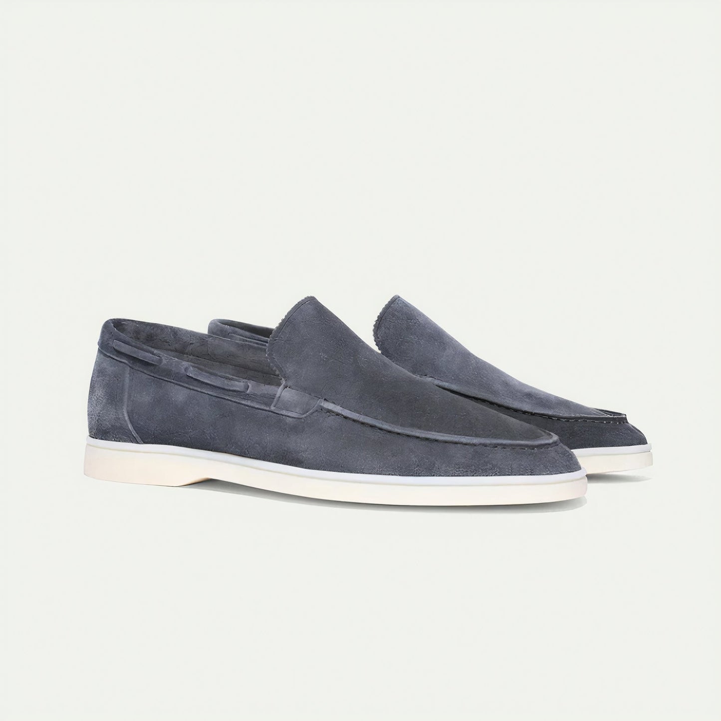 Mocassins classiques en daim pour hommes- Elmar