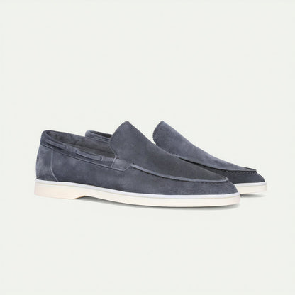 Mocassins classiques en daim pour hommes- Elmar