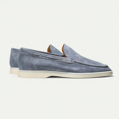 Mocassins classiques en daim pour hommes- Elmar