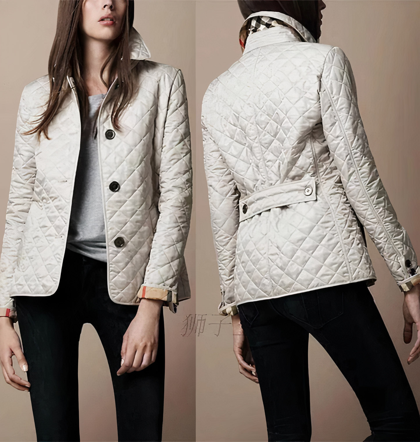 Veste en soie et coton pour femmes - Evelyn