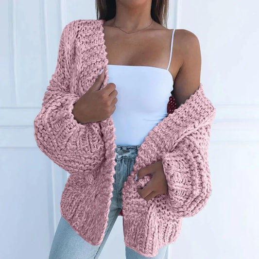 Cardigan en grosse maille  - Kira