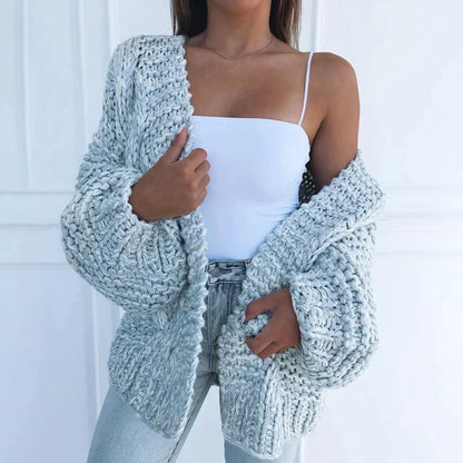 Cardigan en grosse maille  - Kira