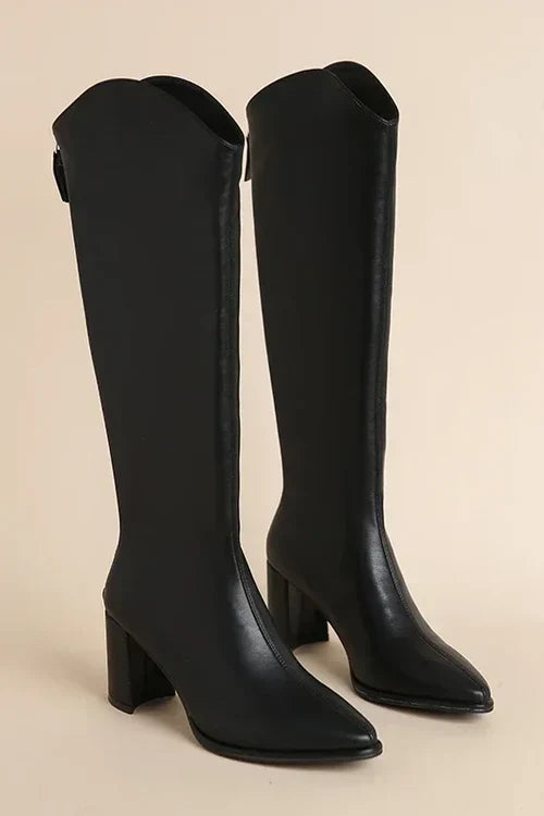 Bianca - Bottes pointues jusqu'aux genoux