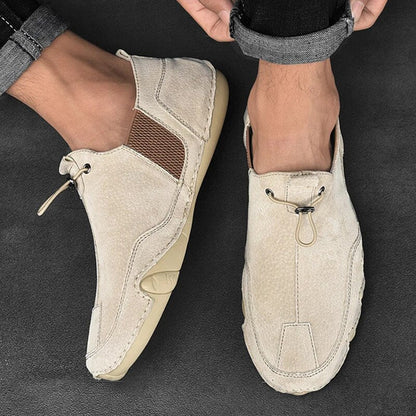 Mocassins orthopédiques en cuir véritable pour hommes - Harmen