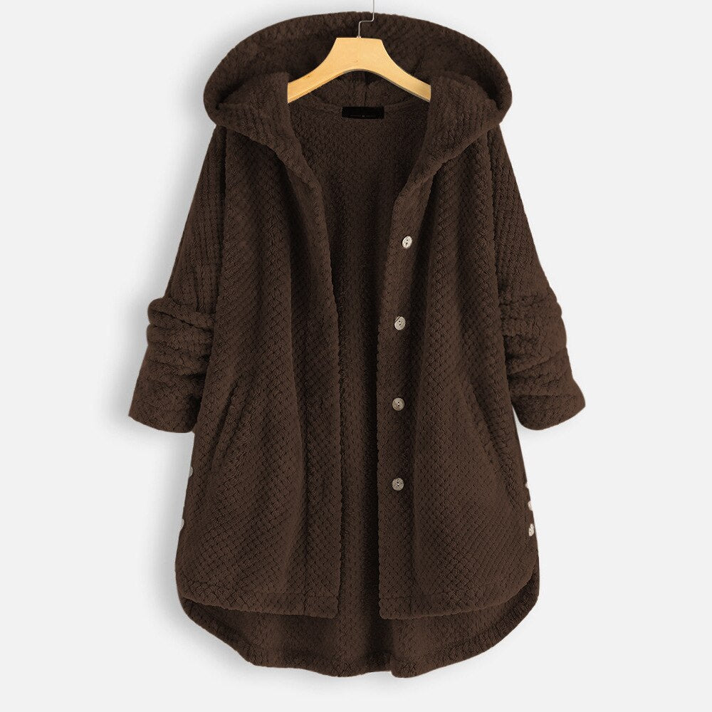 Veste à capuche oversize pour femme - Arabella