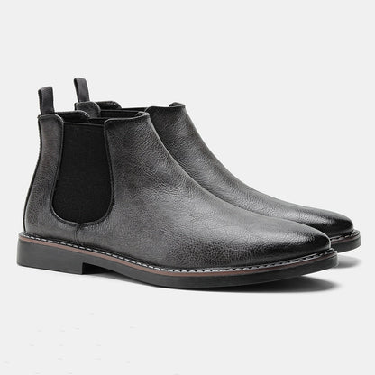 Bottines Chelsea en cuir pour homme - Gerno